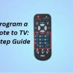how to program a rca remote to tv