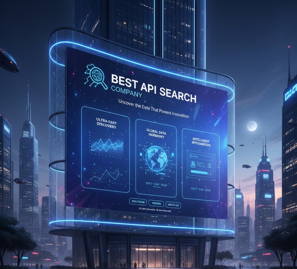 best api search company's homepage