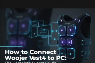 how to connect woojer vest 4 to pc​