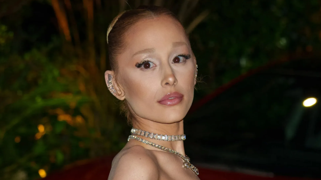 Ariana Grande and Ethan Slater