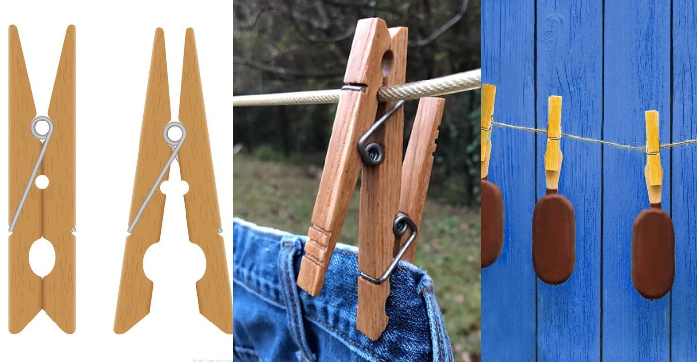 made in usa old fashioned clothes pins that hold up
