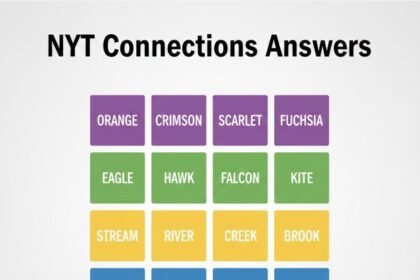 nyt connections answers