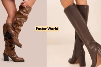 Brown Knee High Boots