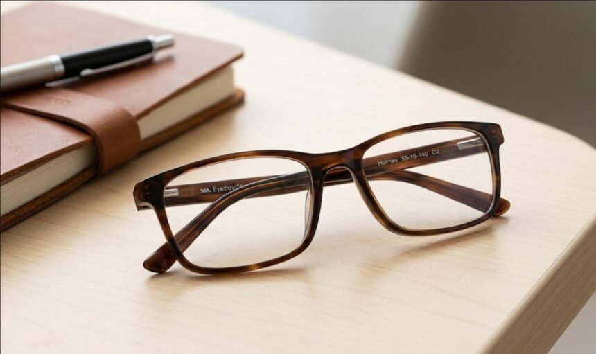 Eyebuydirect Holmes 55-16-140 C2 Brown Plastic Eyeglasses