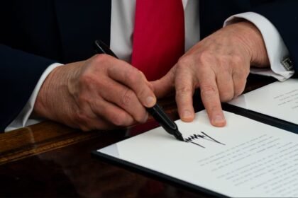 justice department replaced identical trump signatures on recent pardons