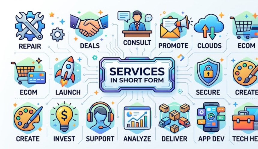 services in short form